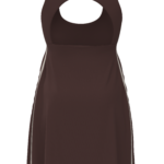 Women's Athletic Tennis Dress with Built-In Bra and Shorts running — custom OEM activewear by...