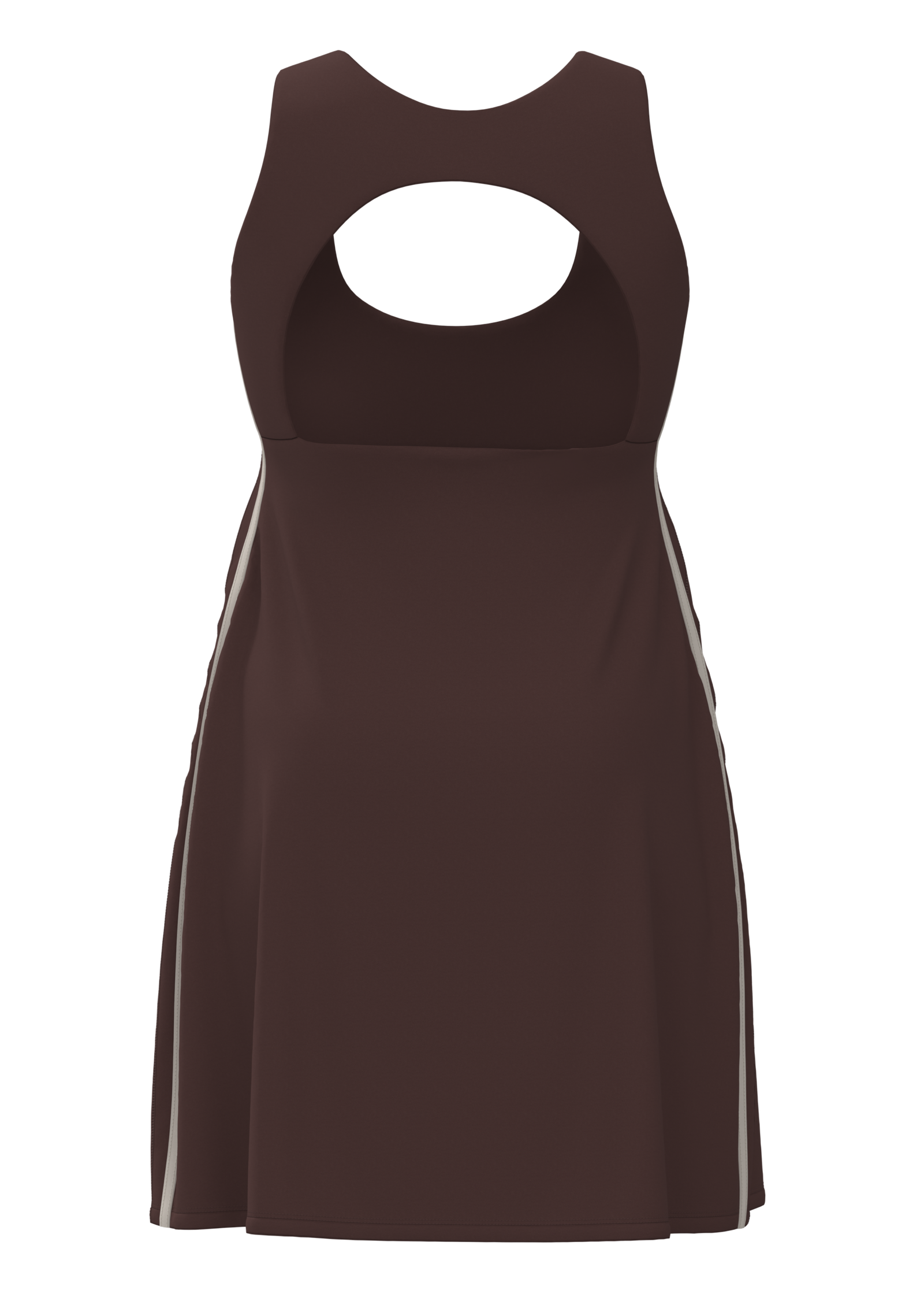 Women's Athletic Tennis Dress with Built-In Bra and Shorts running — custom OEM activewear by...