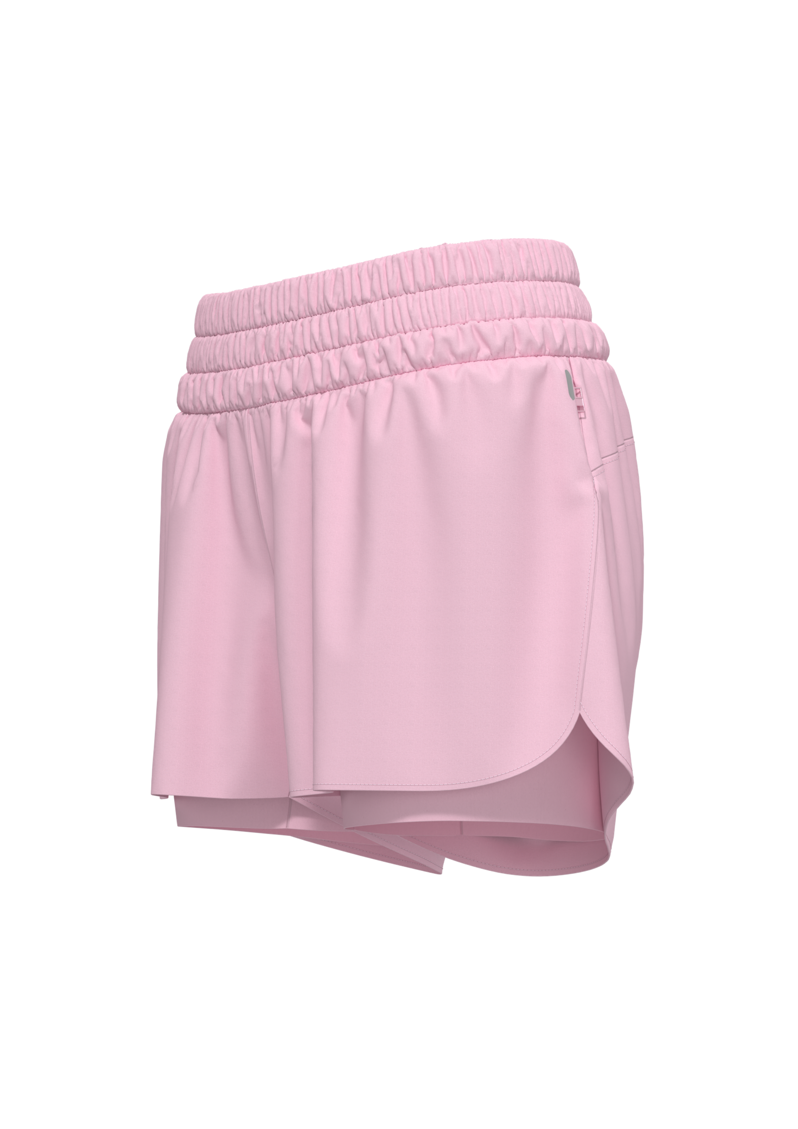 Women's High-Waisted Running Shorts with Built-In Liner running — custom OEM activewear by New...