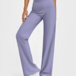 Women's High-Waisted Straight Leg Yoga Pant yoga — custom OEM activewear by New Dong Huang