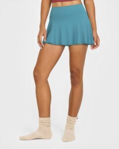 Women's Athletic Tennis Skort with Built-In Shorts yoga — custom OEM activewear by New Dong Huang