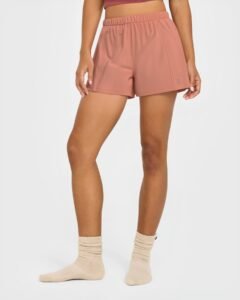 Women's Relaxed Fit Athletic Shorts with Elastic Waistband running — custom OEM activewear by...