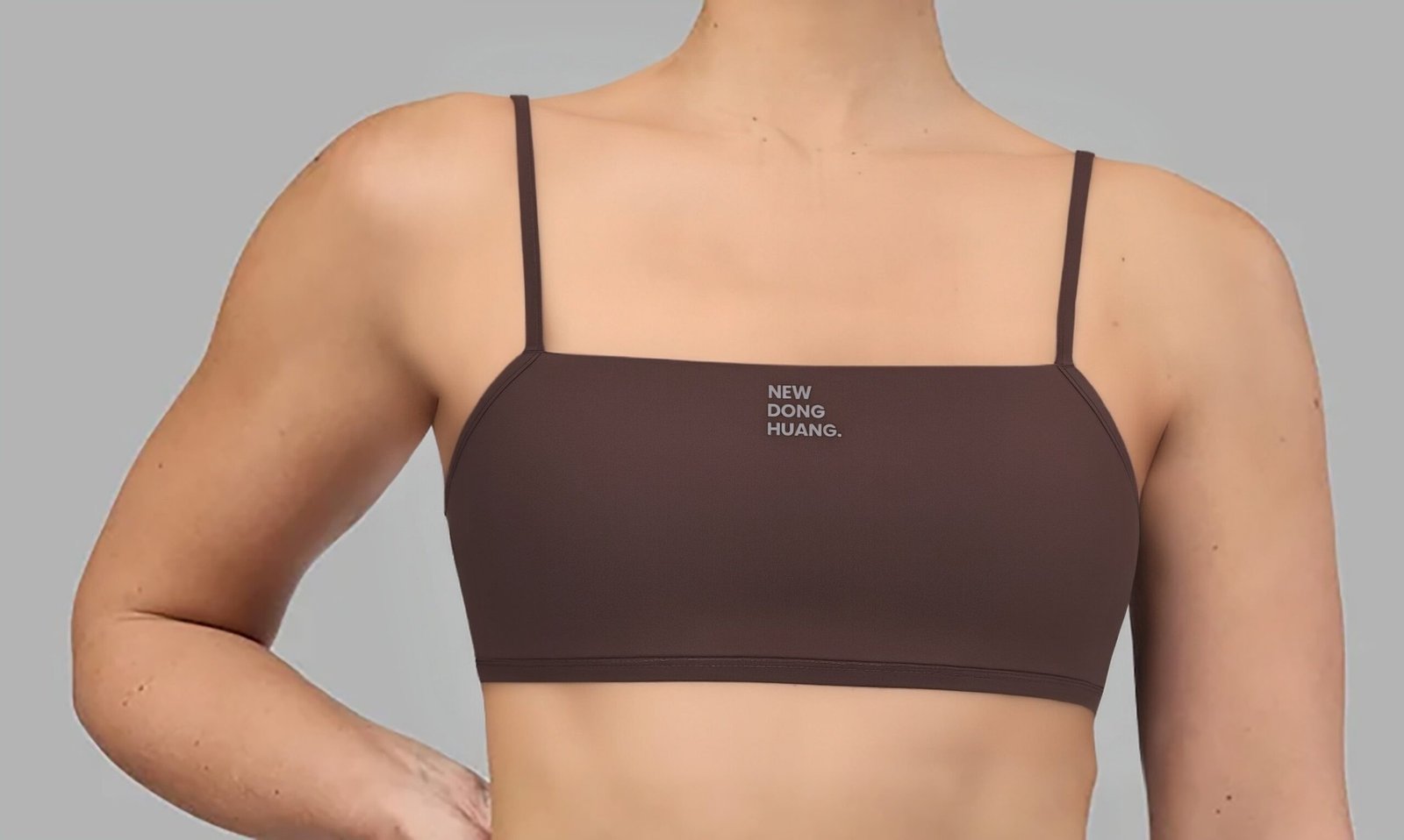 Women's Light Support Longline Sports Bra yoga — custom OEM activewear by New Dong Huang