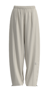 Women's Wide Leg Sweatpants with Elastic Waistband performance fabric — New Dong Huang textile...