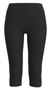 Women's High-Waisted Capri Leggings yoga — custom OEM activewear by New Dong Huang