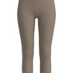 Women's High-Waisted Capri Leggings with Contrast Trim yoga — custom OEM activewear by New Dong...