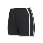 Women's High-Waisted Athletic Shorts with Contrast Binding yoga — custom OEM activewear by New...