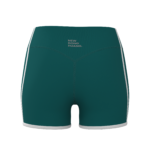 Women's High-Waisted Athletic Shorts with Contrast Binding yoga — custom OEM activewear by New...