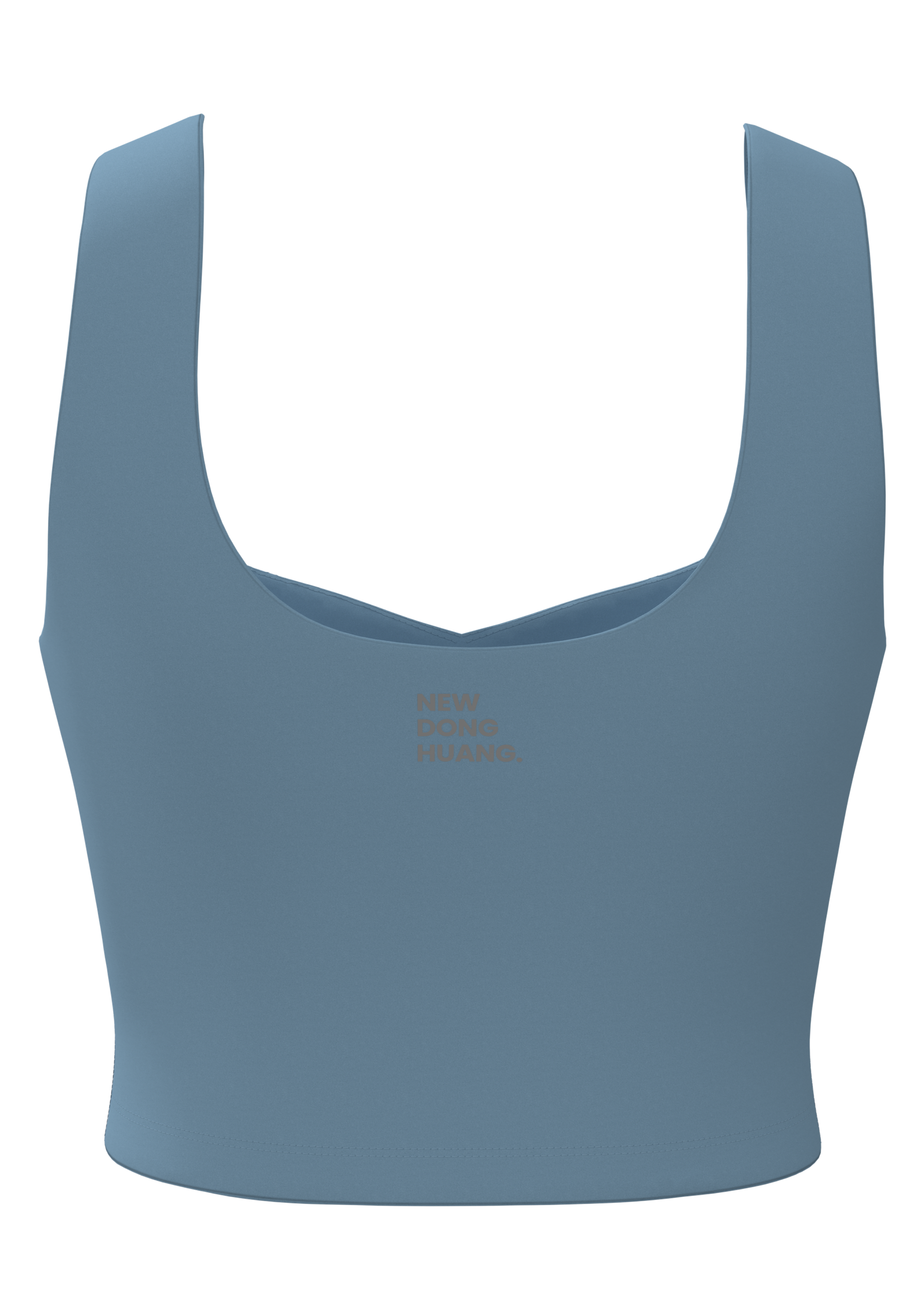 Women's Sweetheart Neck Crop Sports Bra Tank yoga — custom OEM activewear by New Dong Huang