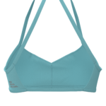 Women's Center Ruched Sports Bra with Adjustable Straps yoga — custom OEM activewear by New Dong...