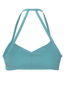 Women's Center Ruched Sports Bra with Adjustable Straps yoga — custom OEM activewear by New Dong...