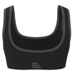 Scoop-Neck Sports Bra running — custom OEM activewear by New Dong Huang
