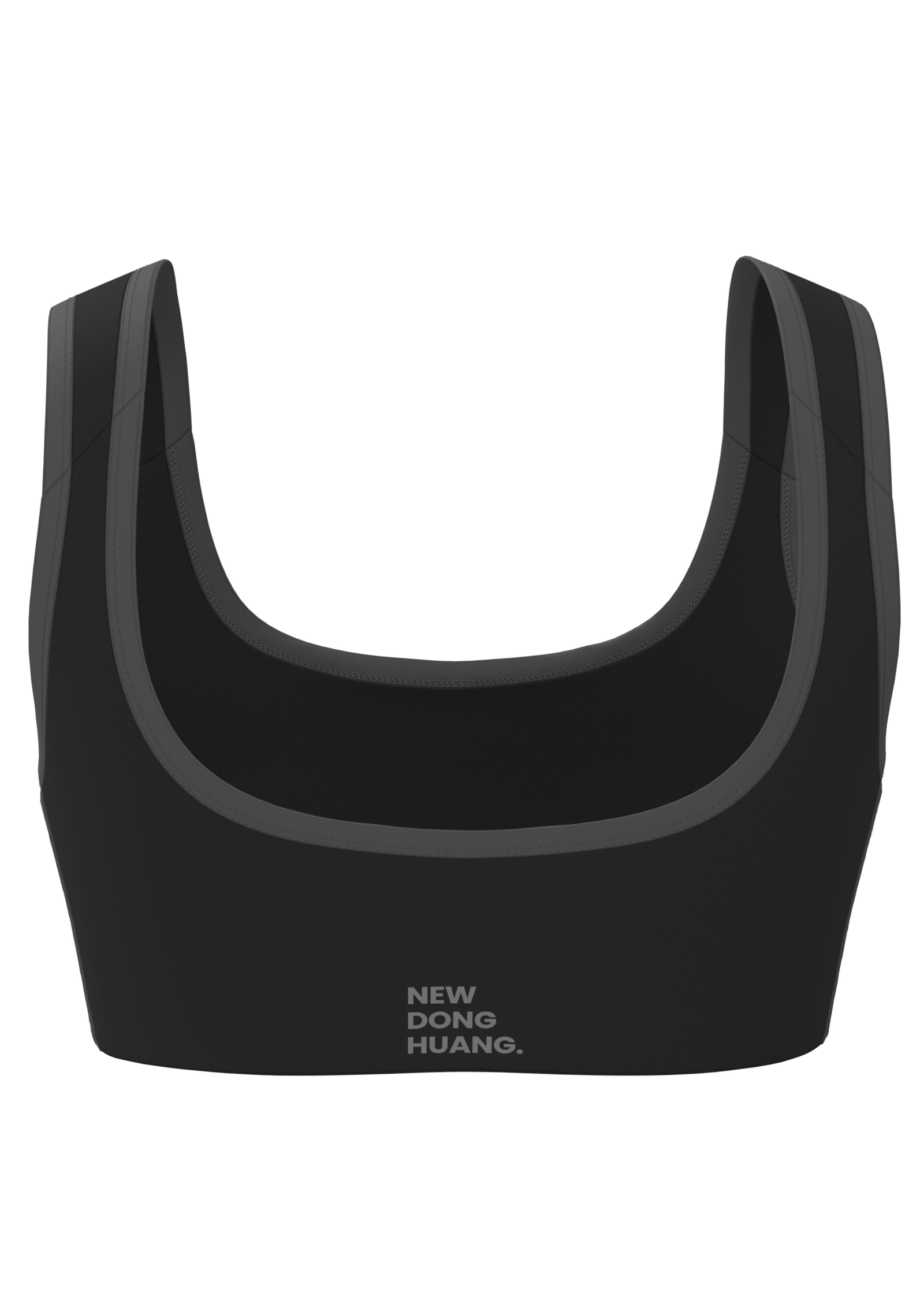Scoop-Neck Sports Bra running — custom OEM activewear by New Dong Huang
