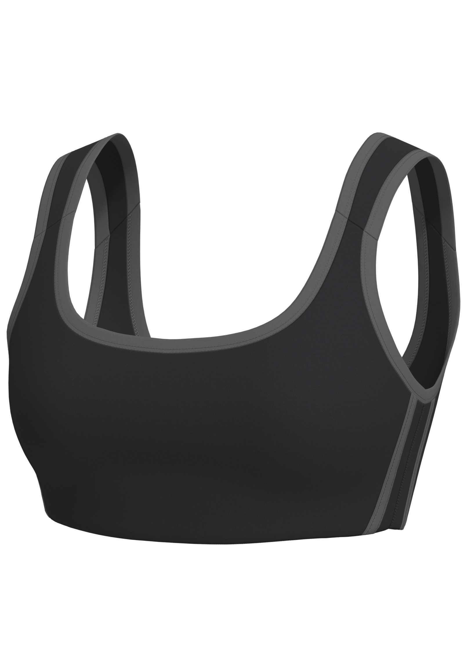 Scoop-Neck Sports Bra running — custom OEM activewear by New Dong Huang
