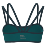 Women's Double Strap Sports Bra with Contrast Binding yoga — custom OEM activewear by New Dong Huang