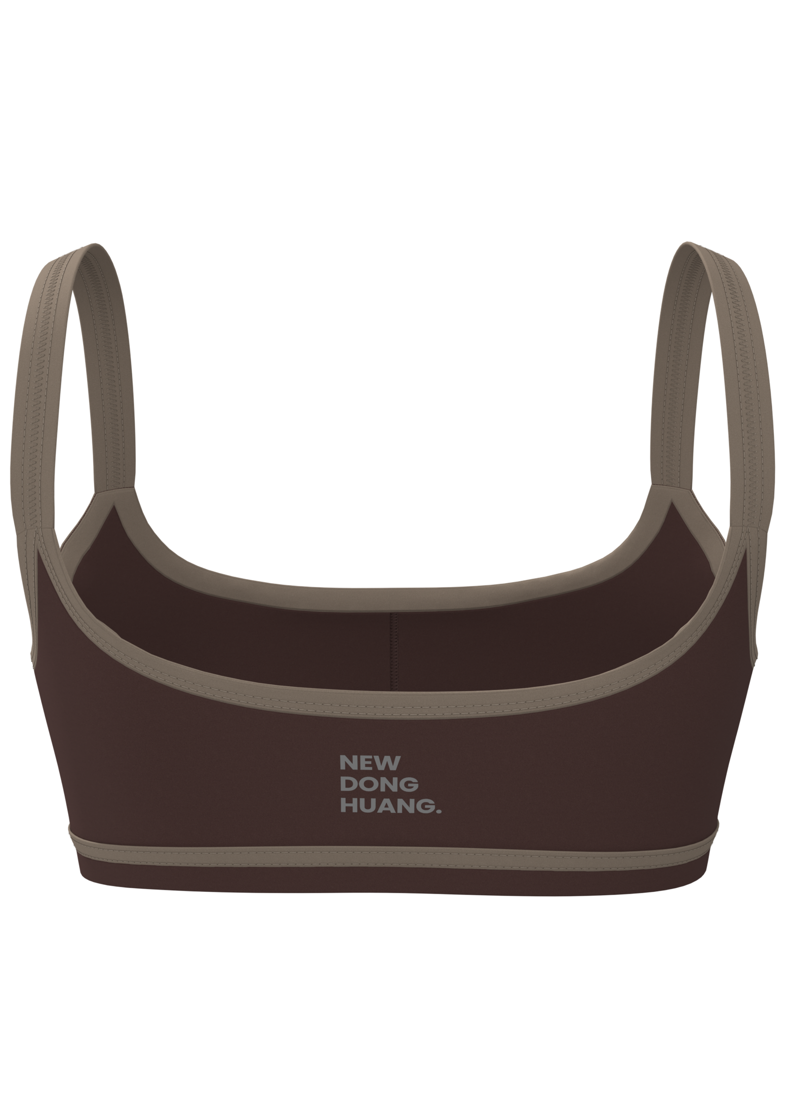 Women's Medium Support Sports Bra with Contrast Binding running — custom OEM activewear by New...