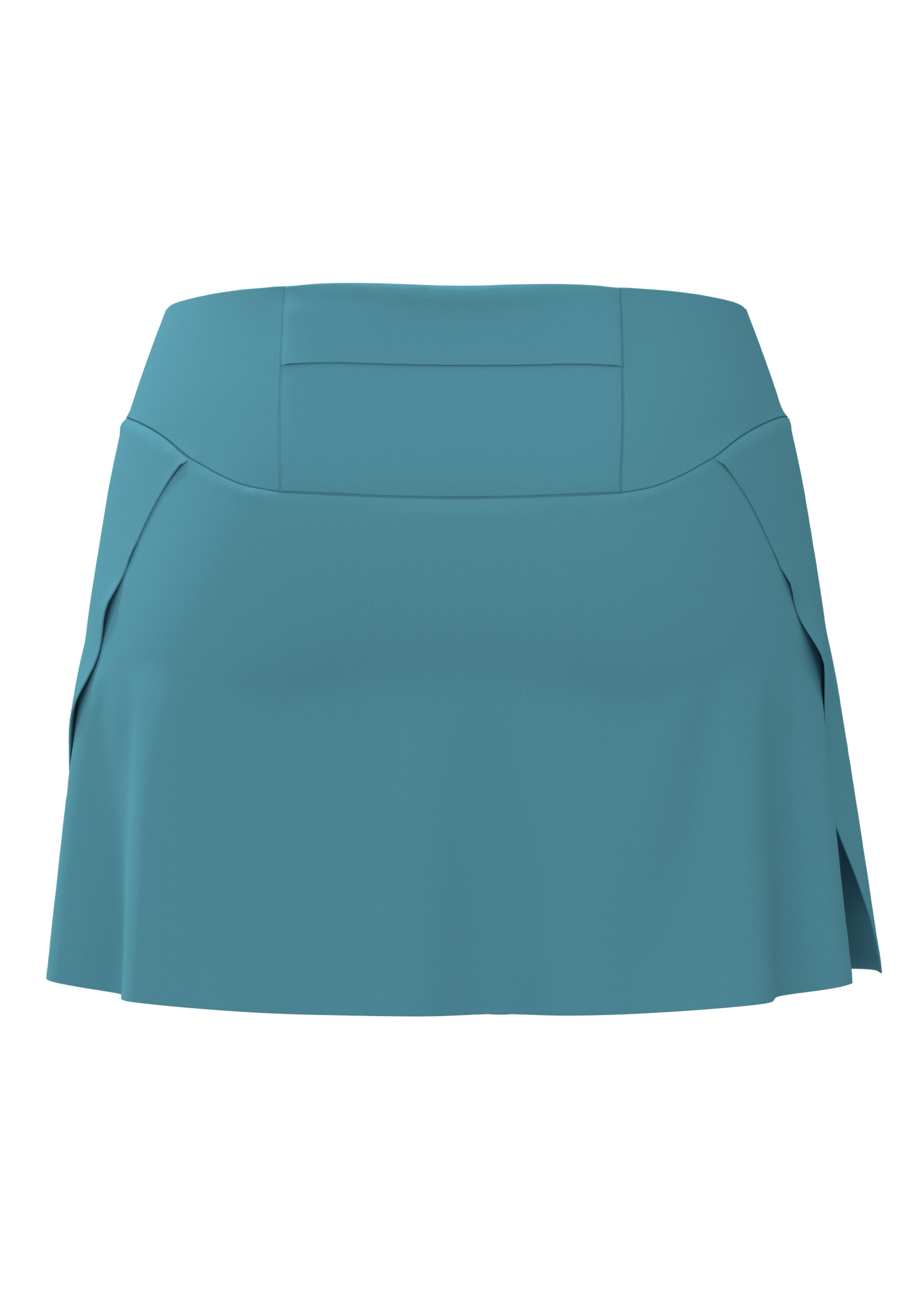 Women's Athletic Tennis Skirt with Built-In Shorts performance fabric — New Dong Huang textile...