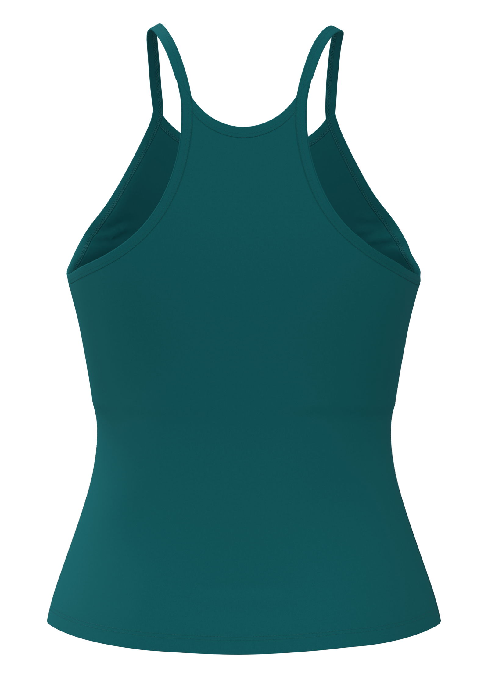 Women's High Neck Cami Tank Top with Cross yoga — custom OEM activewear by New Dong Huang
