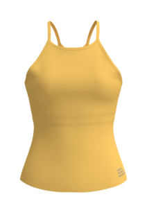 Women's High Neck Cami Tank Top with Cross yoga — custom OEM activewear by New Dong Huang