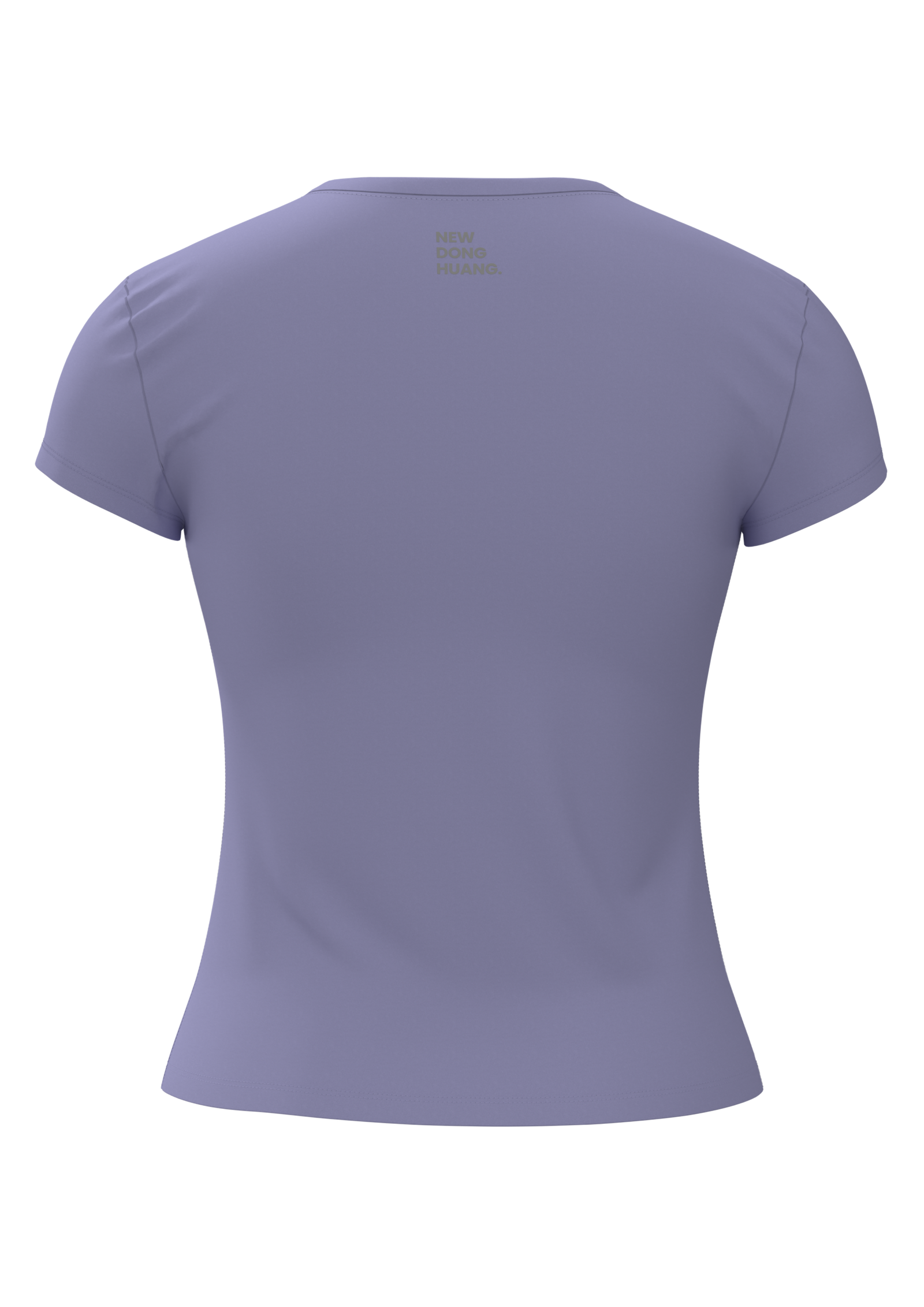 Women's Fitted Crew Neck Athletic T-Shirt running — custom OEM activewear by New Dong Huang