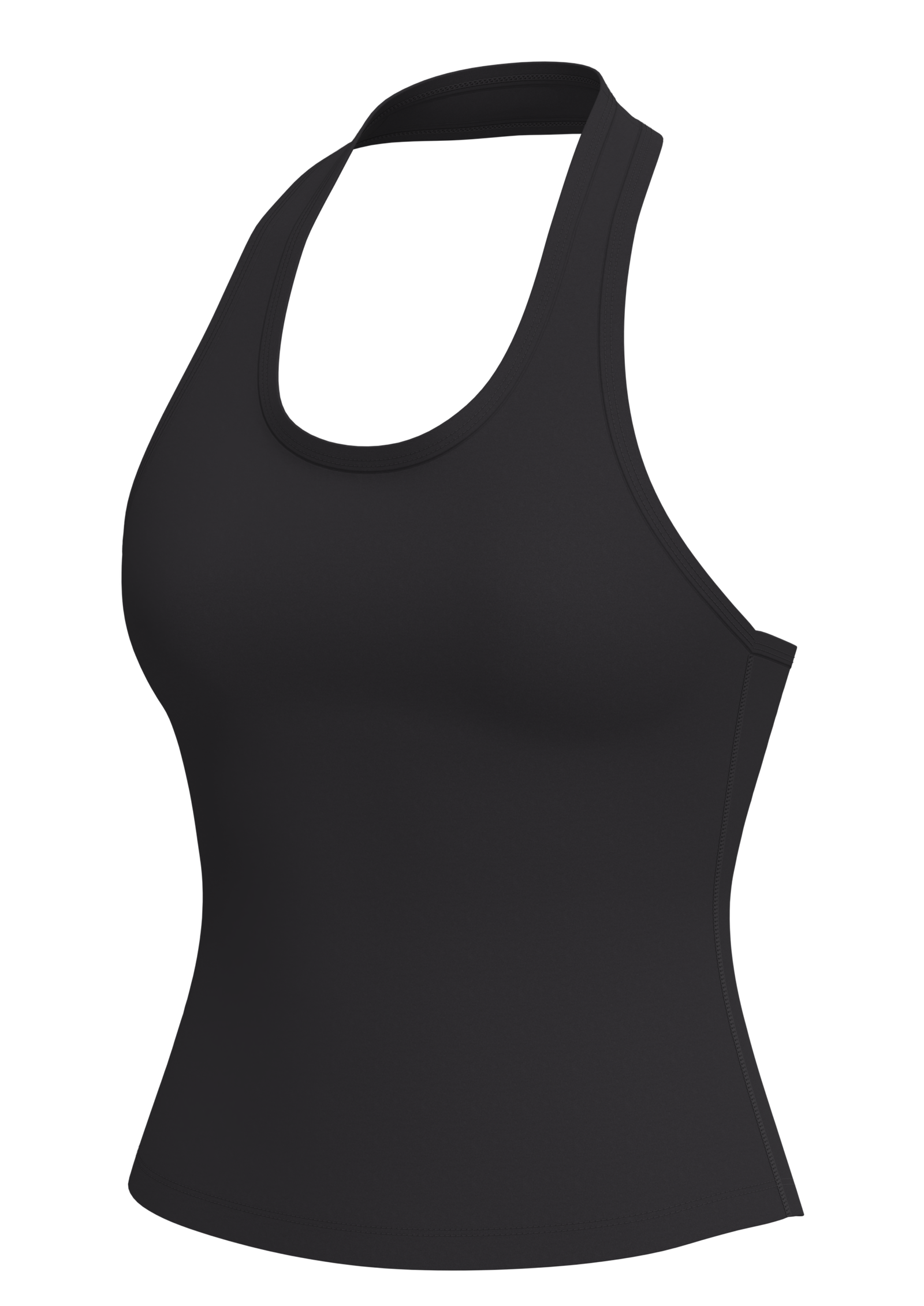 Women's Racerback Tank Top with Built-In Bra yoga — custom OEM activewear by New Dong Huang