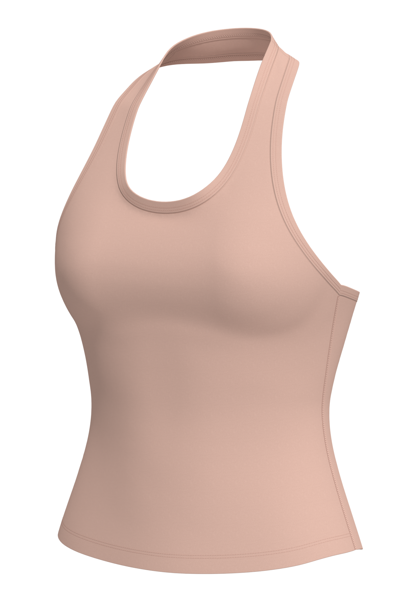 Women's Racerback Tank Top with Built-In Bra yoga — custom OEM activewear by New Dong Huang