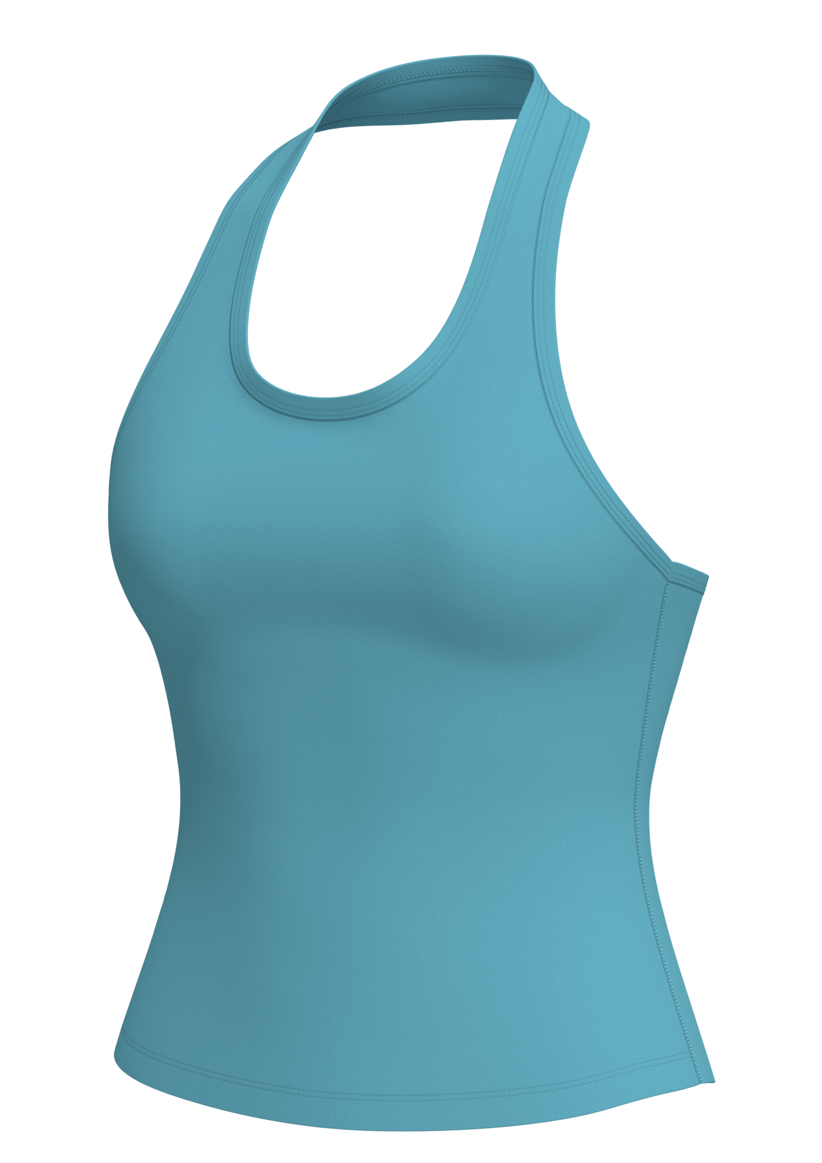 Women's Racerback Tank Top with Built-In Bra yoga — custom OEM activewear by New Dong Huang