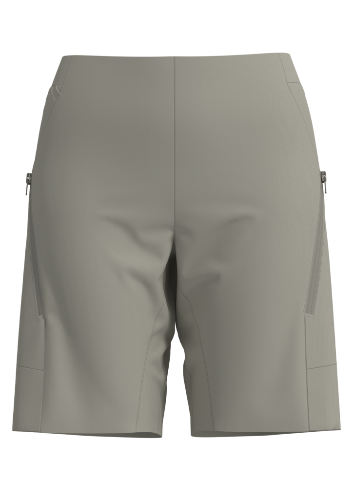 Women’s Athletic Shorts with Zippered Pocket