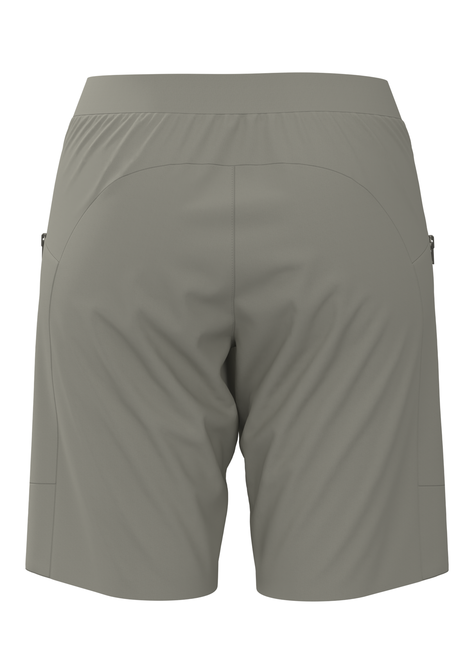 Women's Athletic Shorts with Zippered Pocket outdoor — custom OEM activewear by New Dong Huang