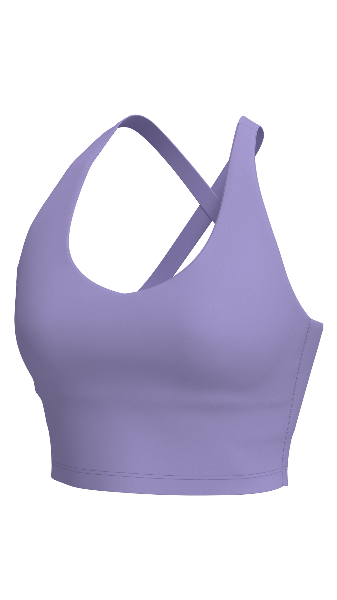 Women's Racerback Crop Tank with Built-In Bra yoga — custom OEM activewear by New Dong Huang