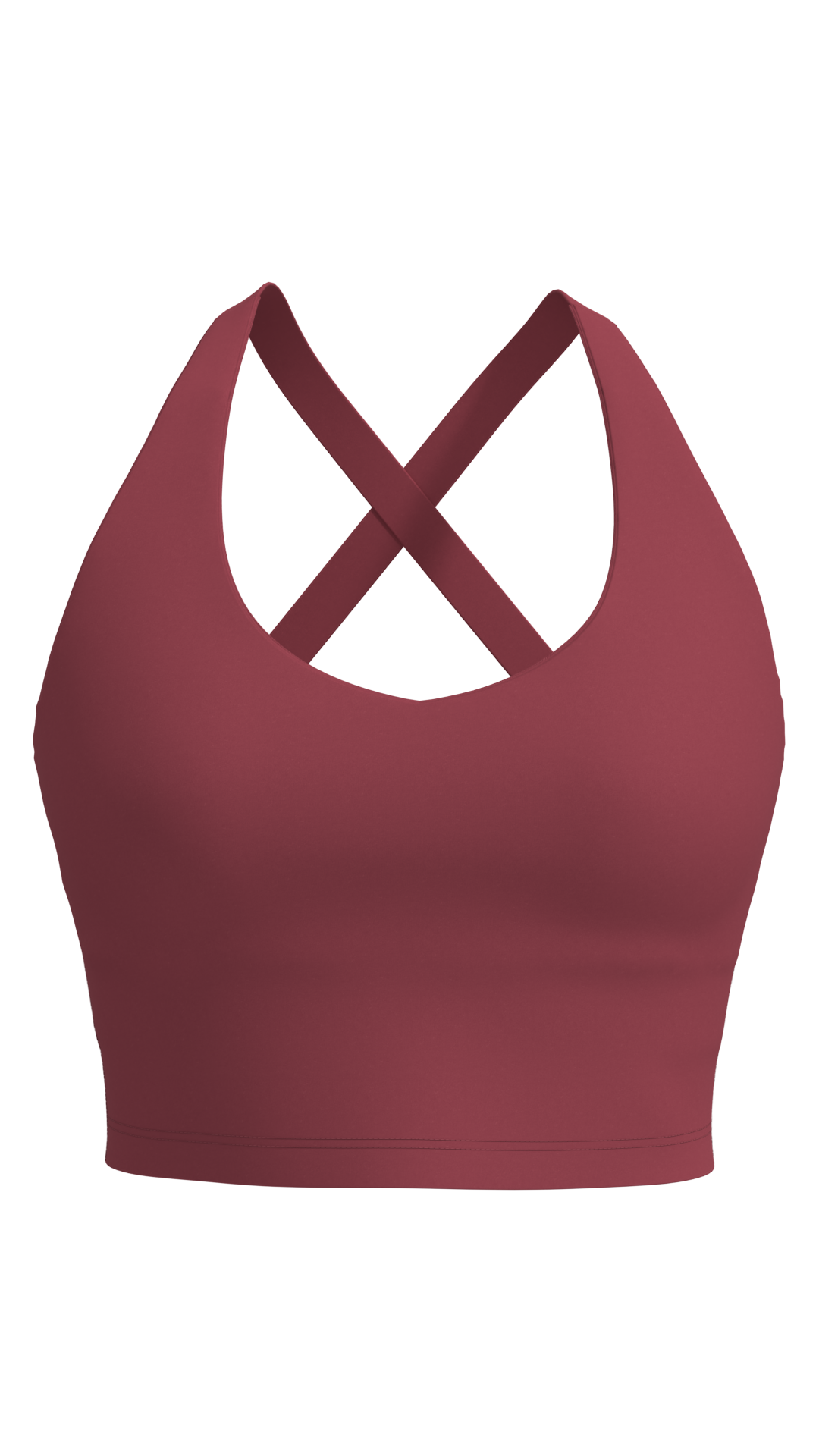 Women's Racerback Crop Tank with Built-In Bra yoga — custom OEM activewear by New Dong Huang