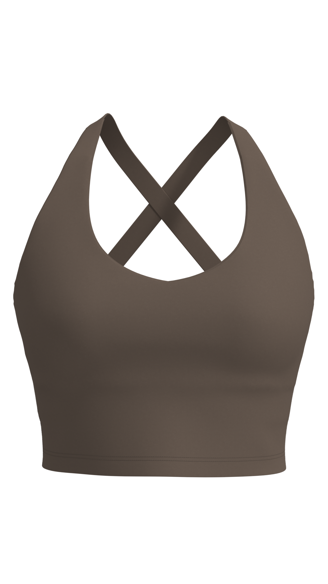 Women's Racerback Crop Tank with Built-In Bra yoga — custom OEM activewear by New Dong Huang
