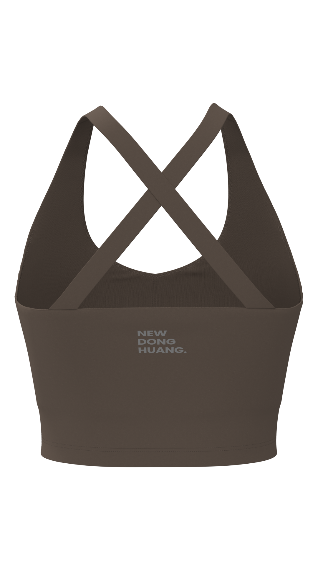 Women's Racerback Crop Tank with Built-In Bra yoga — custom OEM activewear by New Dong Huang