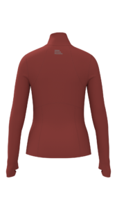 Women's Full Zip Athletic Jacket with Thumbholes and Pockets outdoor — custom OEM activewear by...