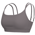 Women's Y-Back Sports Bra with Scoop Neckline yoga — custom OEM activewear by New Dong Huang
