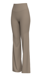 Women's High-Waisted Bootcut Yoga Pants yoga — custom OEM activewear by New Dong Huang