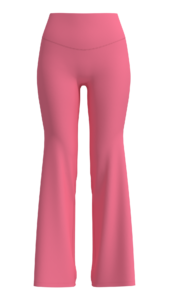 Women's High-Waisted Flare Yoga Pants yoga — custom OEM activewear by New Dong Huang