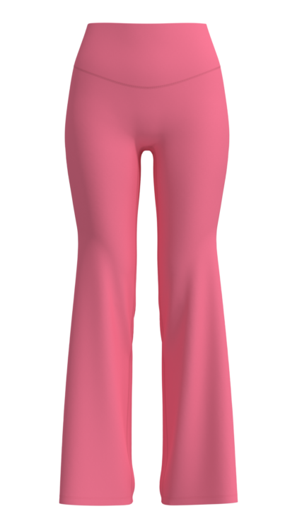 Women's High-Waisted Flare Yoga Pants yoga — custom OEM activewear by New Dong Huang
