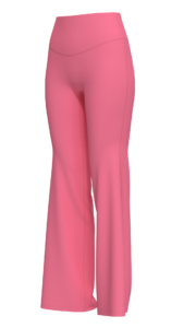 Women's High-Waisted Flare Yoga Pants yoga — custom OEM activewear by New Dong Huang