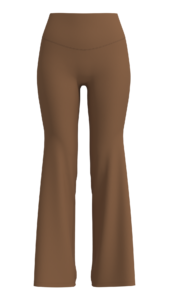 Women's High-Waisted Flare Yoga Pants yoga — custom OEM activewear by New Dong Huang