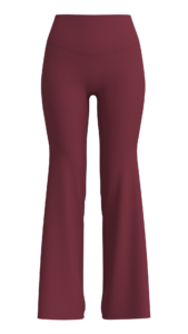 Women's High-Waisted Flare Yoga Pants yoga — custom OEM activewear by New Dong Huang