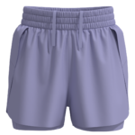 Women's 2-in-1 Running Shorts with Smocked Waistband running — custom OEM activewear by New Dong...