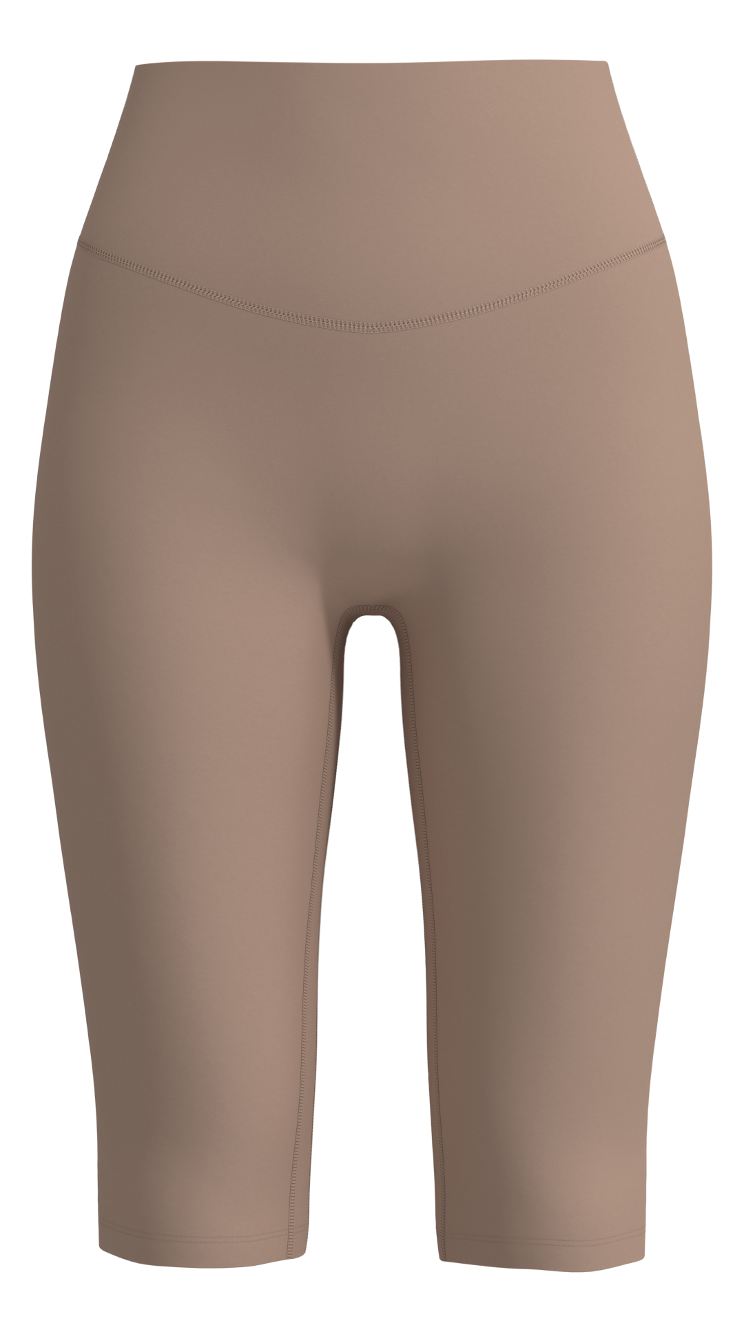 Women's High-Rise Knee-Length Biker Shorts yoga — custom OEM activewear by New Dong Huang