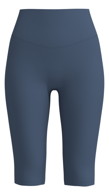 Women's High-Rise Knee-Length Biker Shorts yoga — custom OEM activewear by New Dong Huang