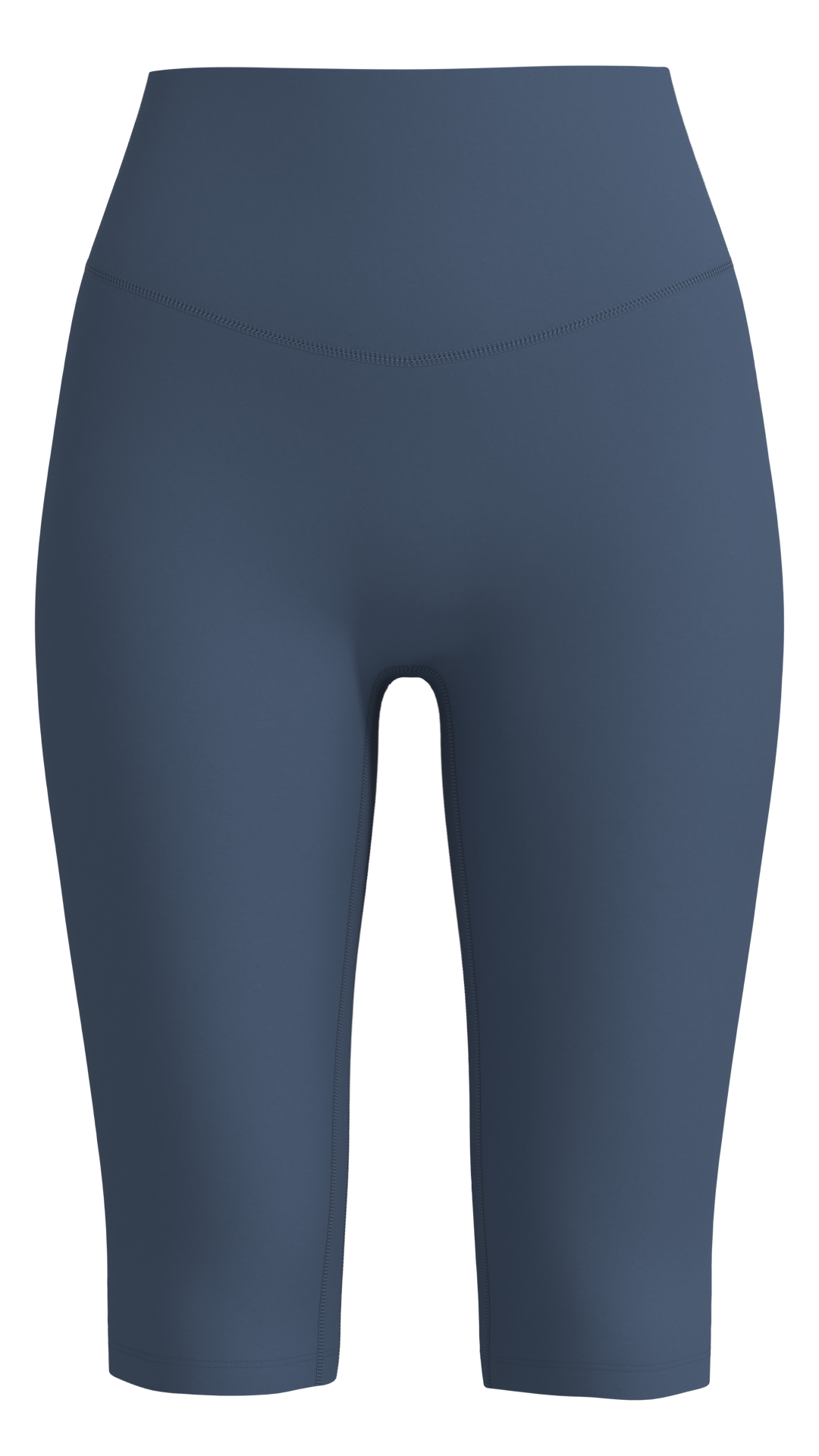 Women's High-Rise Knee-Length Biker Shorts yoga — custom OEM activewear by New Dong Huang