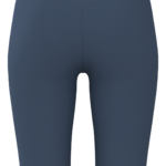 Women's High-Rise Knee-Length Biker Shorts yoga — custom OEM activewear by New Dong Huang