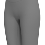 Women's High-Rise Knee-Length Biker Shorts yoga — custom OEM activewear by New Dong Huang