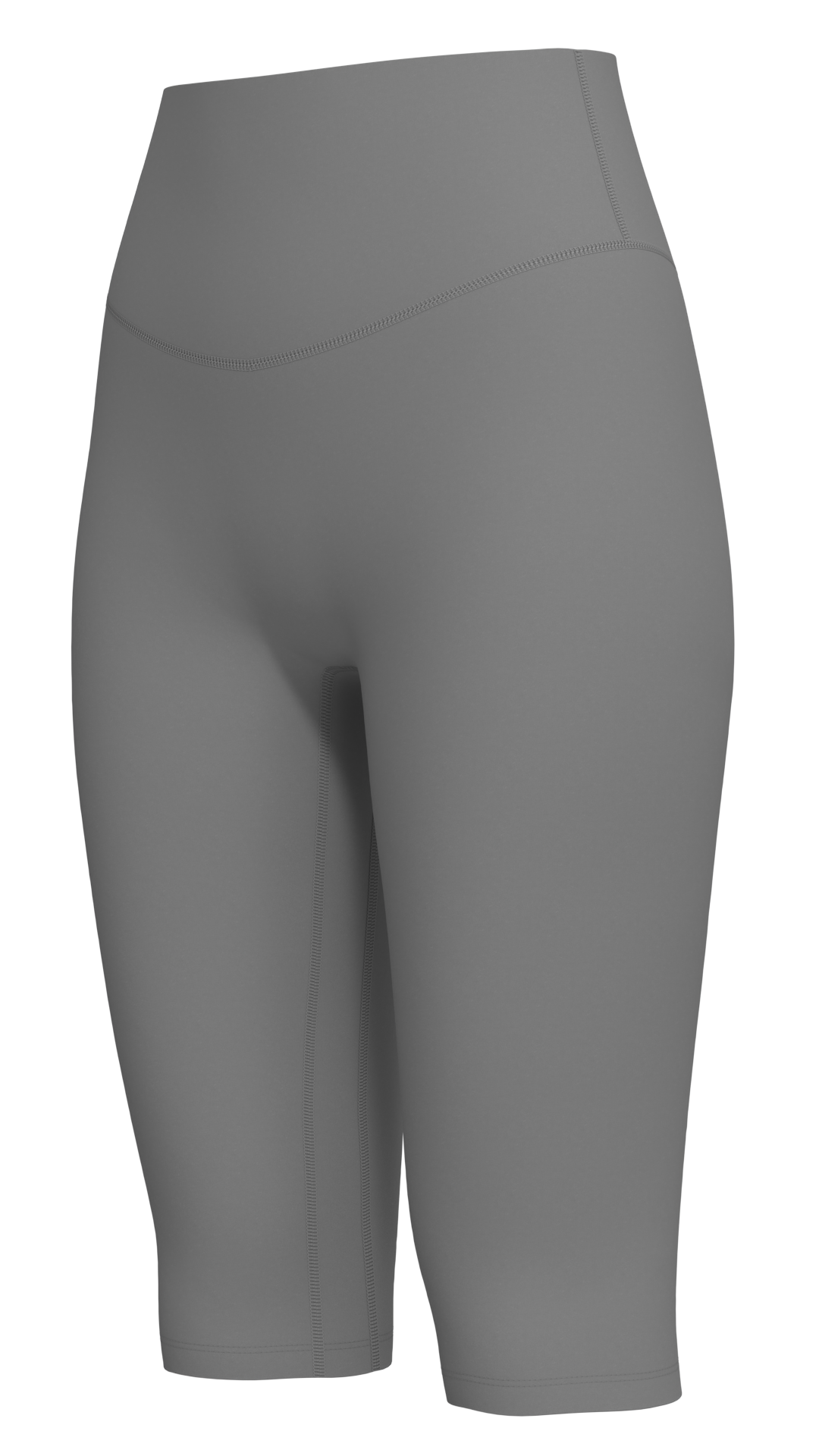 Women's High-Rise Knee-Length Biker Shorts yoga — custom OEM activewear by New Dong Huang