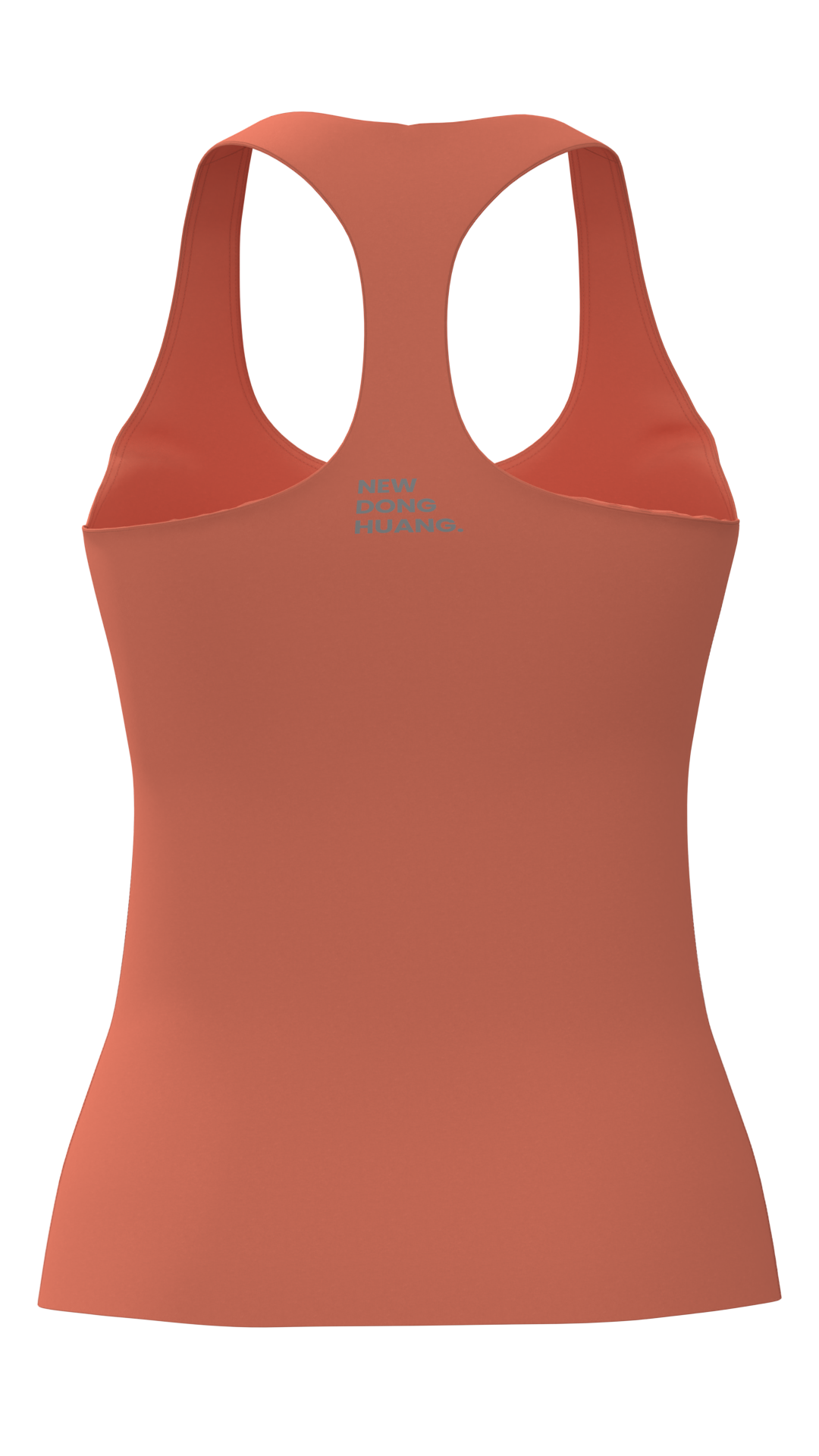 Women's Scoop Neck Racerback Tank Top with Built-In Bra running — custom OEM activewear by New...