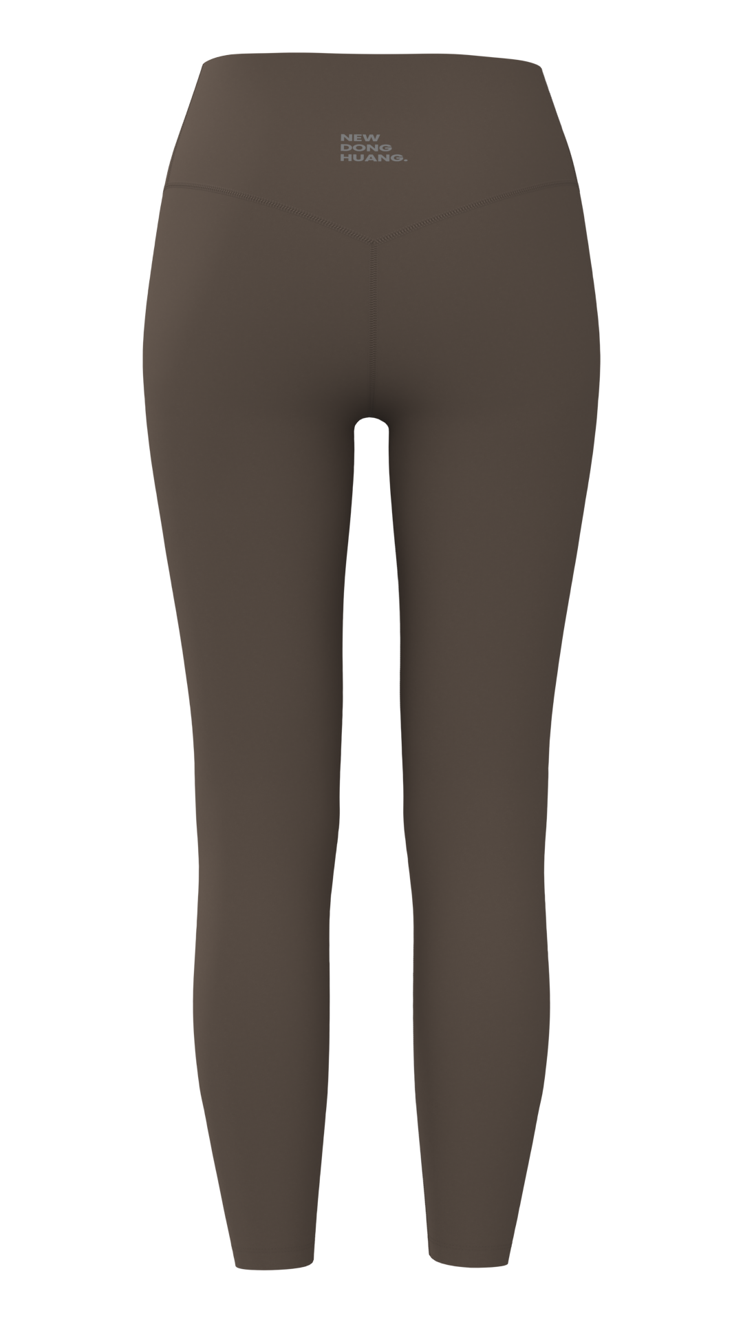 Women's High-Waisted 7/8 Length Leggings running — custom OEM activewear by New Dong Huang